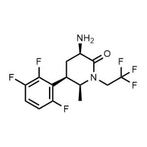 (3R,5R,6S)-3-Amino-6-methyl-1-(2,2,2-trifluoroethyl)-5-(2,3,6-trifluorophenyl)piperidin-2-one Atogipan impurity|CS-1349291