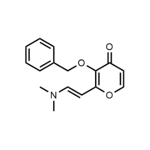3-(Benzyloxy)-2-(2-(dimethylamino)vinyl)-4H-pyran-4-one Baloxavir impurity|CS-1349327
