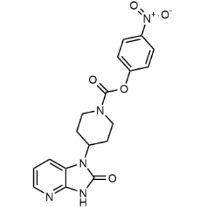 4-Nitrophenyl 4-(2-oxo-2,3-dihydro-1H-imidazo[4,5-b]pyridin-1-yl)piperidine-1-carboxylate Remegpam impurity|CS-1349550
