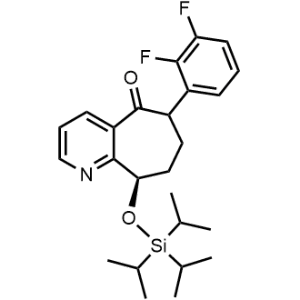 (9R)-6-(2,3-Difluorophenyl)-9-((triisopropylsilyl)oxy)-6,7,8,9-tetrahydro-5H-cyclohepta[b]pyridin-5-one|CS-1349602