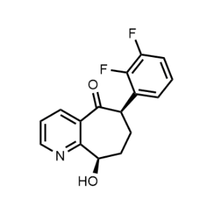 (6R,9R)-6-(2,3-Difluorophenyl)-9-hydroxy-6,7,8,9-tetrahydro-5H-cyclohepta[b]pyridin-5-one Remegpam impurity|CS-1349605