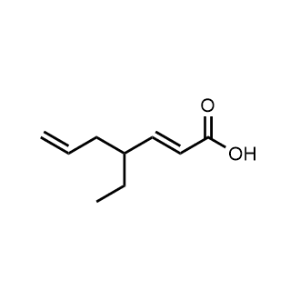 (E)-4-Ethylhepta-2,6-dienoic acid Milobahim impurity|CS-1349635