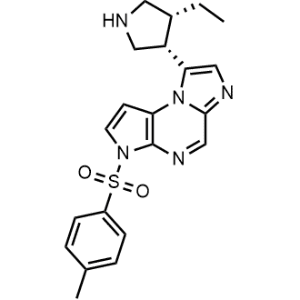 8-((3S,4R)-4-Ethylpyrrolidin-3-yl)-3-tosyl-3H-imidazo[1,2-a]pyrrolo[2,3-e]pyrazine|CS-1349769