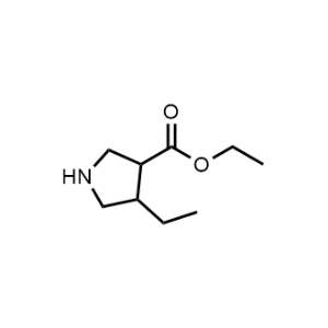 Ethyl 4-ethylpyrrolidine-3-carboxylate Upatini impurity|CS-1349823