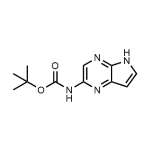 tert-Butyl (5H-pyrrolo[2,3-b]pyrazin-2-yl)carbamate Upatini impurity|CS-1349867