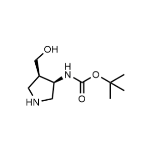 tert-Butyl ((3R,4R)-4-(hydroxymethyl)pyrrolidin-3-yl)carbamate|CS-1349936