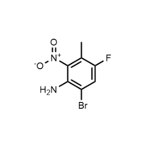 6-Bromo-4-fluoro-3-methyl-2-nitroaniline|CS-1350207