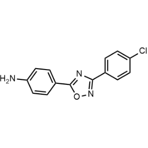 4-(3-(4-Chlorophenyl)-1,2,4-oxadiazol-5-yl)aniline|CS-1350238