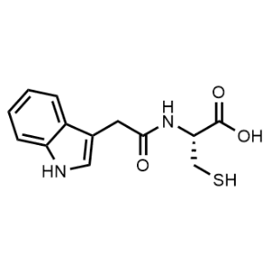 (2-(1H-Indol-3-yl)acetyl)-L-cysteine|CS-1350287