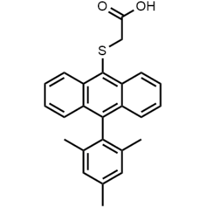2-((10-Mesitylanthracen-9-yl)thio)acetic acid|CS-1350310
