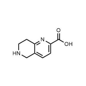 5,6,7,8-Tetrahydro-1,6-naphthyridine-2-carboxylic acid|CS-1350323