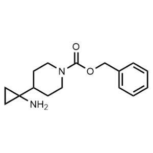 Benzyl 4-(1-aminocyclopropyl)piperidine-1-carboxylate|CS-1350355