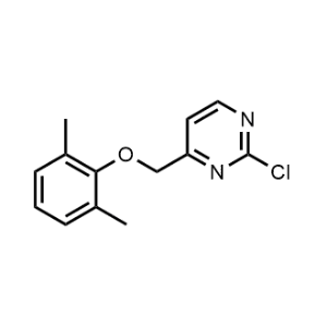 2-Chloro-4-((2,6-dimethylphenoxy)methyl)pyrimidine|CS-1350358