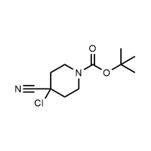 tert-Butyl 4-chloro-4-cyanopiperidine-1-carboxylate|CS-1350359