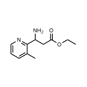 Ethyl 3-amino-3-(3-methylpyridin-2-yl)propanoate|CS-1350361