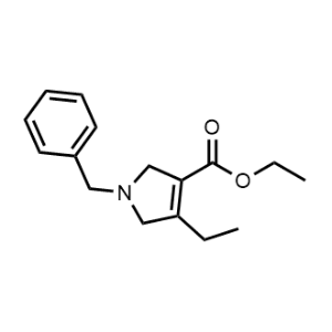 Ethyl 1-benzyl-4-ethyl-2,5-dihydro-1H-pyrrole-3-carboxylate|CS-1350369