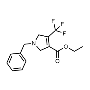 Ethyl 1-benzyl-4-(trifluoromethyl)-2,5-dihydro-1H-pyrrole-3-carboxylate|CS-1350373