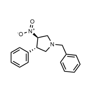 (3R,4S)-1-Benzyl-3-nitro-4-phenylpyrrolidine|CS-1350374