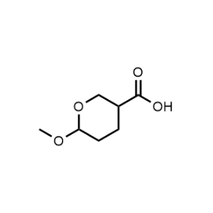 6-Methoxytetrahydro-2H-pyran-3-carboxylic acid|CS-1350390