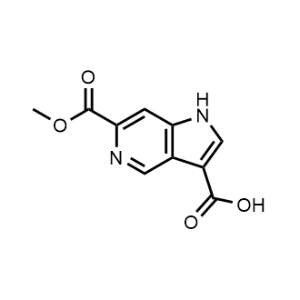 6-(Methoxycarbonyl)-1H-pyrrolo[3,2-c]pyridine-3-carboxylic acid|CS-1350403