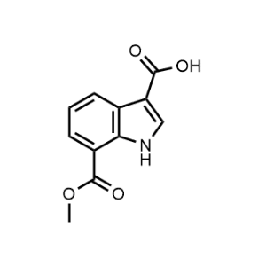 7-(Methoxycarbonyl)-1H-indole-3-carboxylic acid|CS-1350412