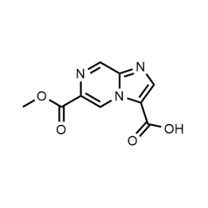 6-(Methoxycarbonyl)imidazo[1,2-a]pyrazine-3-carboxylic acid|CS-1350415