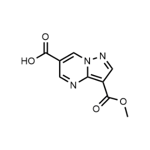 3-(Methoxycarbonyl)pyrazolo[1,5-a]pyrimidine-6-carboxylic acid|CS-1350416