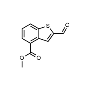 Methyl 2-formylbenzo[b]thiophene-4-carboxylate|CS-1350419