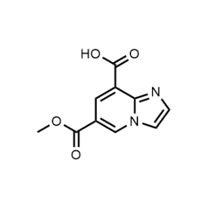 6-(Methoxycarbonyl)imidazo[1,2-a]pyridine-8-carboxylic acid|CS-1350427