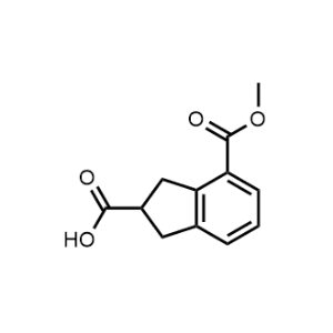 4-(Methoxycarbonyl)-2,3-dihydro-1H-indene-2-carboxylic acid|CS-1350430