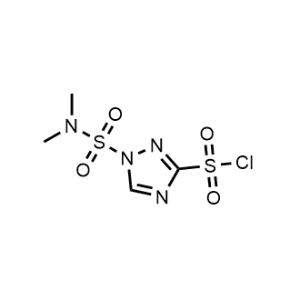 1-(N,N-Dimethylsulfamoyl)-1H-1,2,4-triazole-3-sulfonyl chloride|CS-1350635