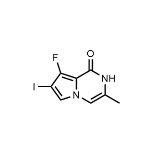 8-Fluoro-7-iodo-3-methylpyrrolo[1,2-a]pyrazin-1(2H)-one|CS-1350706