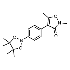 2,5-Dimethyl-4-(4-(4,4,5,5-tetramethyl-1,3,2-dioxaborolan-2-yl)phenyl)isoxazol-3(2H)-one|CS-1350707