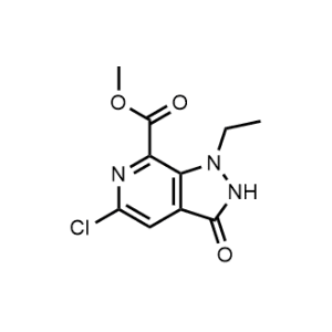 Methyl 5-chloro-1-ethyl-3-oxo-2,3-dihydro-1H-pyrazolo[3,4-c]pyridine-7-carboxylate|CS-1350733