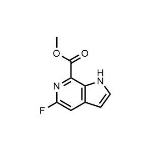 Methyl 5-fluoro-1H-pyrrolo[2,3-c]pyridine-7-carboxylate|CS-1350737