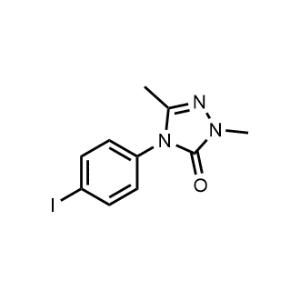 4-(4-Iodophenyl)-2,5-dimethyl-2,4-dihydro-3H-1,2,4-triazol-3-one|CS-1350745