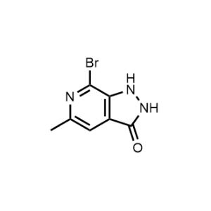 7-Bromo-5-methyl-1,2-dihydro-3H-pyrazolo[3,4-c]pyridin-3-one|CS-1350746