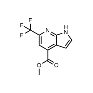 Methyl 6-(trifluoromethyl)-1H-pyrrolo[2,3-b]pyridine-4-carboxylate|CS-1350747