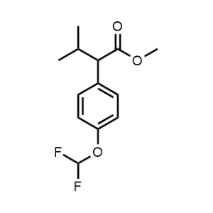 Methyl 2-(4-(difluoromethoxy)phenyl)-3-methylbutanoate|CS-1350783