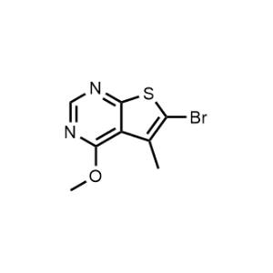 6-Bromo-4-methoxy-5-methylthieno[2,3-d]pyrimidine|CS-1350907