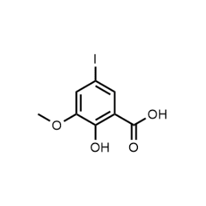 2-Hydroxy-5-iodo-3-methoxybenzoic acid|CS-1350912