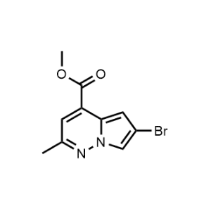 Methyl 6-bromo-2-methylpyrrolo[1,2-b]pyridazine-4-carboxylate|CS-1350966