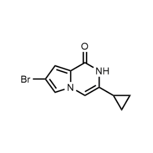7-Bromo-3-cyclopropylpyrrolo[1,2-a]pyrazin-1(2H)-one|CS-1350972