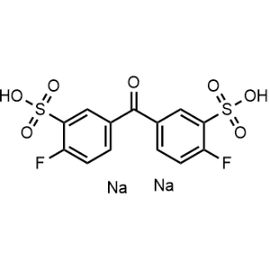 5,5'-Carbonylbis(2-fluorobenzenesulfonic acid) disodium|CS-1351155