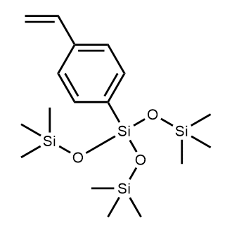 1,1,1,5,5,5-Hexamethyl-3-((trimethylsilyl)oxy)-3-(4-vinylphenyl)trisiloxane|CS-1351177
