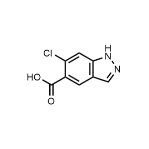 1H-Indazole-5-carboxylic acid, 6-chloro-|CS-1351209