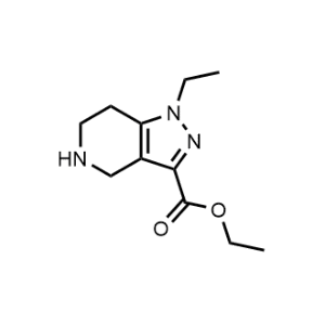 Ethyl 1-ethyl-4,5,6,7-tetrahydro-1H-pyrazolo[4,3-c]pyridine-3-carboxylate|CS-1351265