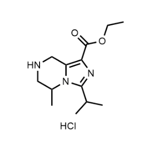 Ethyl 3-isopropyl-5-methyl-5,6,7,8-tetrahydroimidazo[1,5-a]pyrazine-1-carboxylate hydrochloride|CS-1351269