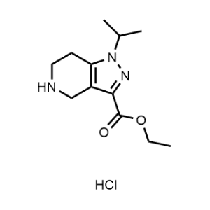 Ethyl 1-isopropyl-4,5,6,7-tetrahydro-1H-pyrazolo[4,3-c]pyridine-3-carboxylate hydrochloride|CS-1351283