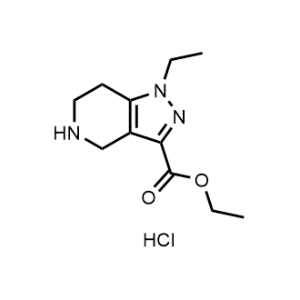 Ethyl 1-ethyl-4,5,6,7-tetrahydro-1H-pyrazolo[4,3-c]pyridine-3-carboxylate hydrochloride|CS-1351286